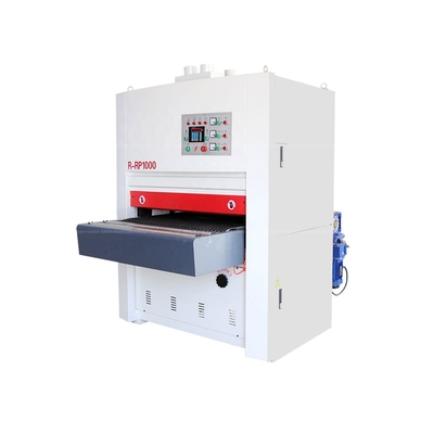 Woodworking Process Woodworking Machinery Wide Belt Door Cabinet MDF Automatic Plywood Solid Wood Polish Sanding Calibrating Polishing Sander