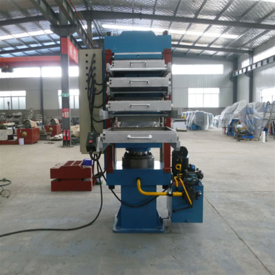 Factory Automatic XLB-550*550 Size Rubber Tile Making Machine , Rubber Vulcanizing Press