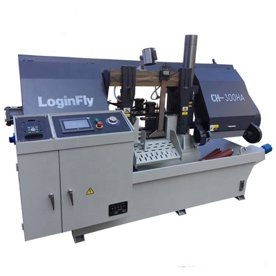 CE della Cina 	CNC industriale automatico del ferro della sega a nastro orizzontale del metallo per il taglio di metalli