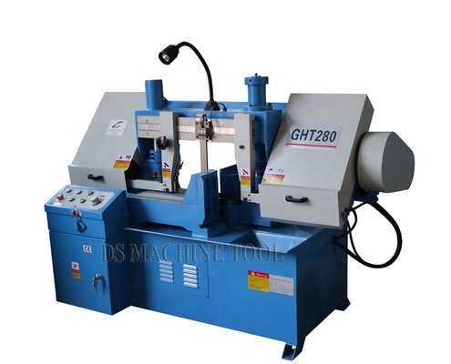 GHT280 pivot horizontal band saw machine, china band saw horizontal machine, pivot band saw machine