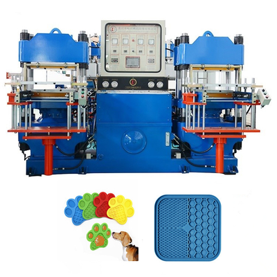 la muffa di serie di HF 200t che vulcanizza la macchina idraulica della pressa a caldo per la fabbricazione del cane del silicone lecca le muffe delle stuoie