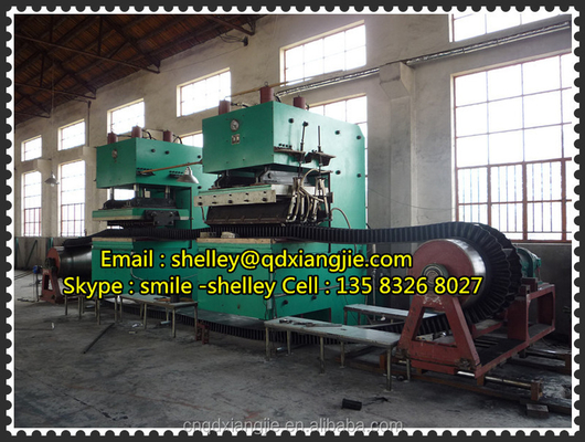 Conveyor Belt Clamped Rubber Vulcanizing Press / Conveyor Belt Clamped Making Machine XLB-DQ